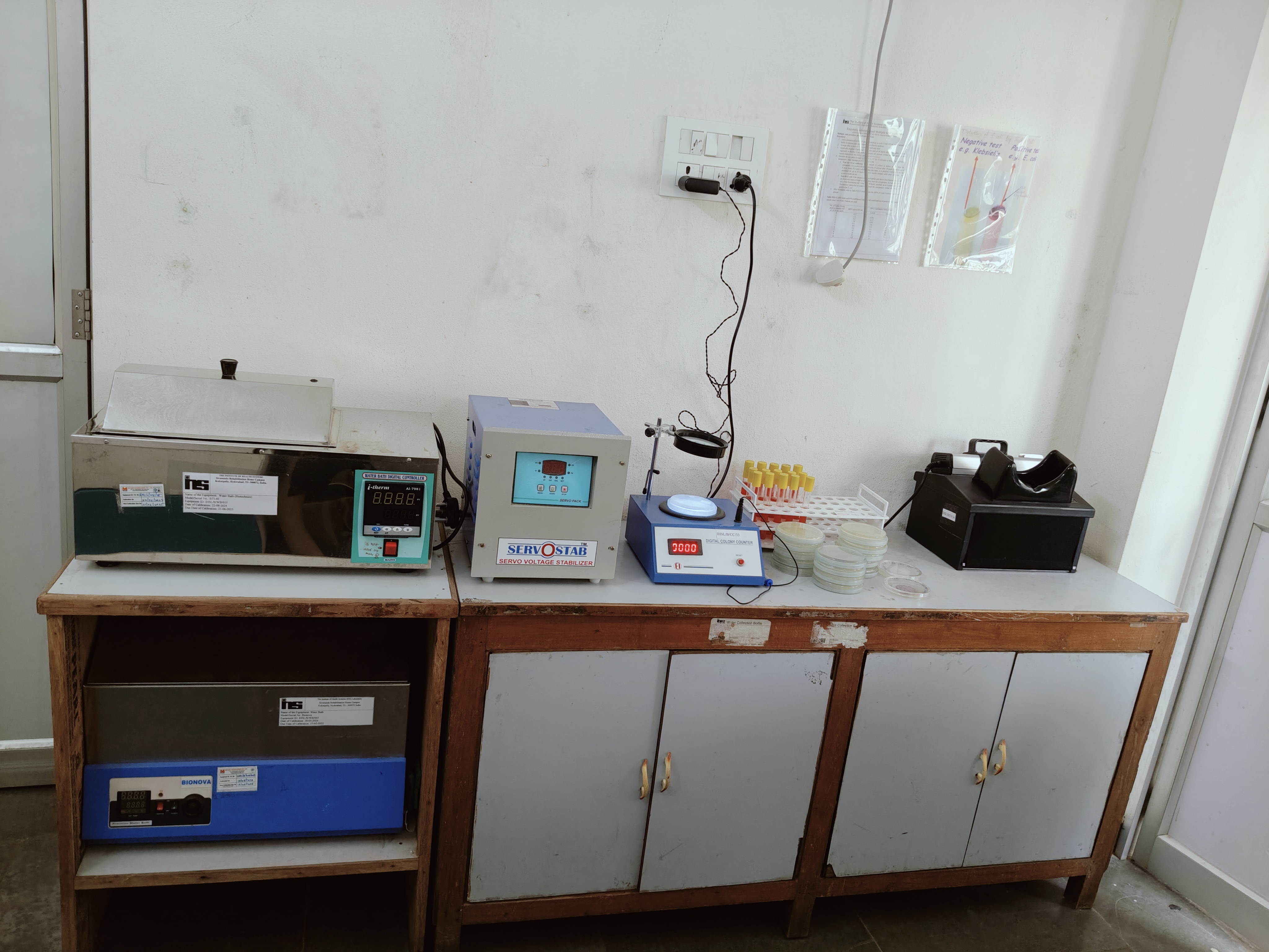 Photo showing the observation station