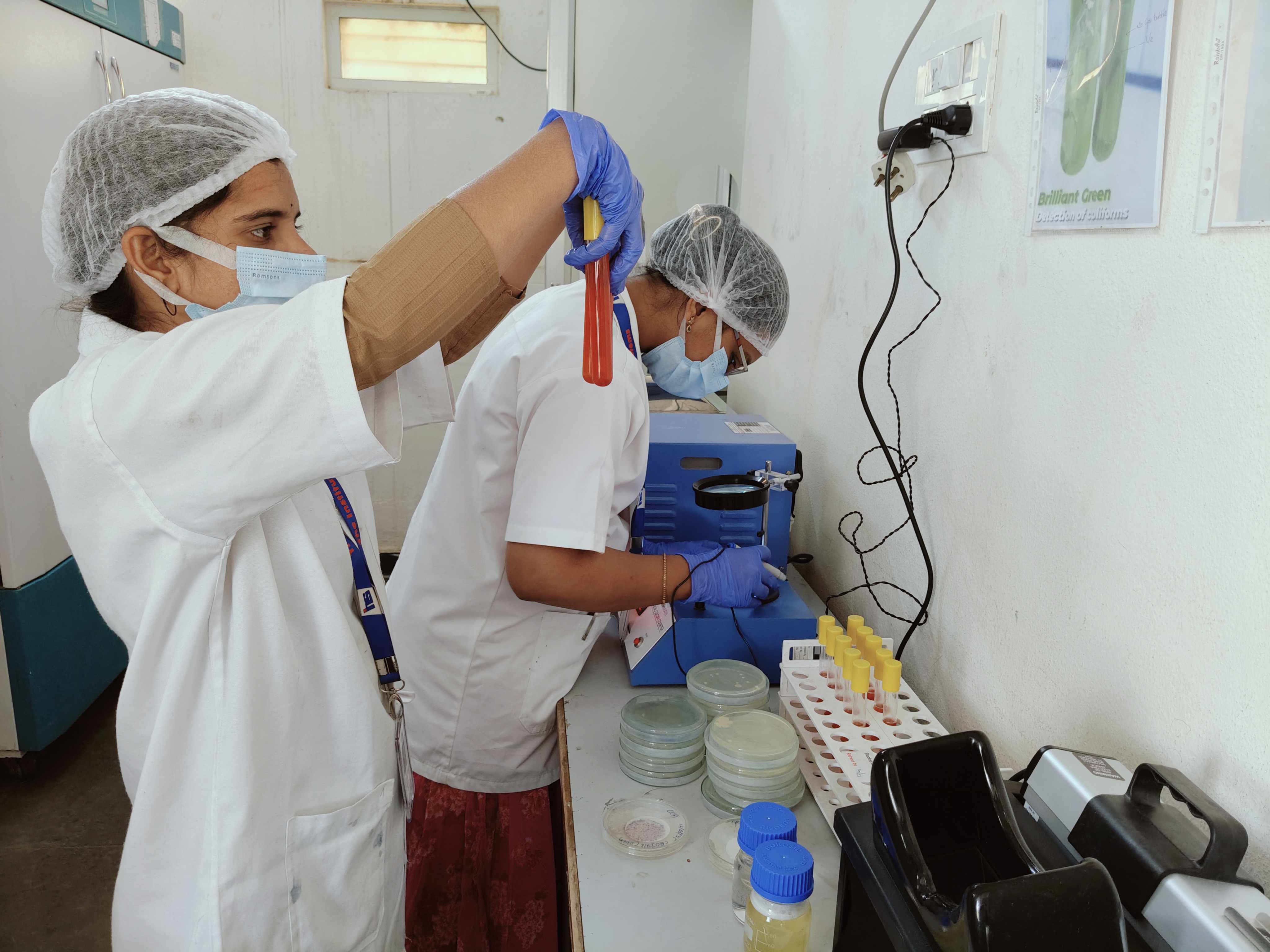 Photo showing  observation in progress